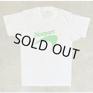 画像: 80'S NEWPORT シングルステッチ 半袖 Tシャツ ホワイト USA製 (DEADSTOCK)
