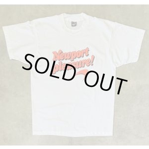 画像: 90'S NEWPORT シングルステッチ 半袖 Tシャツ ホワイト USA製 (DEADSTOCK)
