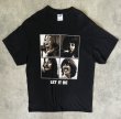 画像1: 90'S THE BEATLES "LET IT BE" 両面プリント 半袖 Tシャツ ブラック (VINTAGE)