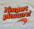 画像3: 90'S NEWPORT シングルステッチ 半袖 Tシャツ ホワイト USA製 (DEADSTOCK)