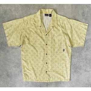 画像: 90'S PATAGONIA オーガニックコットン 半袖 ACシャツ 総柄 香港製 (VINTAGE)