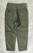 画像3: 70'S アメリカ軍 US ARMY "OG107" コットンサテン ベイカーパンツ ミリタリーグリーン (VINTAGE)