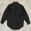画像3: 90'S RALPH LAUREN "WHITFIELD" ロゴ無し フラップポケット リネンシャツ ブラック (MINT CONDITION)