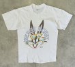 画像1: 80'S LOONEY TUNES "BUGS BUNNY" シングルステッチ 半袖 Tシャツ ホワイト USA製 (VINTAGE)