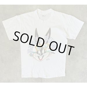 画像: 80'S LOONEY TUNES "BUGS BUNNY" シングルステッチ 半袖 Tシャツ ホワイト USA製 (VINTAGE)