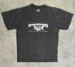画像1: 90'S MEDICINE MAN シングルステッチ 両面プリント 半袖 Tシャツ フェードブラック USA製 (VINTAGE)