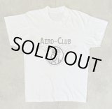 画像: 80'S AERO-CLUB シングルステッチ 半袖 Tシャツ ホワイト (VINTAGE)