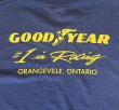 画像5: 90'S GOOD YEAR シングルステッチ 両面プリント 半袖 Tシャツ フェードネイビー カナダ製 (VINTAGE)