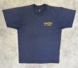 画像1: 90'S GOOD YEAR シングルステッチ 両面プリント 半袖 Tシャツ フェードネイビー カナダ製 (VINTAGE)