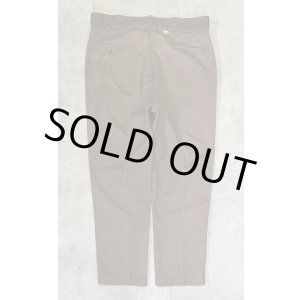 画像: 80'S DICKIES 874 チビタグ ワークパンツ フェードブラウン W38L31 42TALONジップ USA製 (VINTAGE)