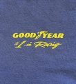画像3: 90'S GOOD YEAR シングルステッチ 両面プリント 半袖 Tシャツ フェードネイビー カナダ製 (VINTAGE)