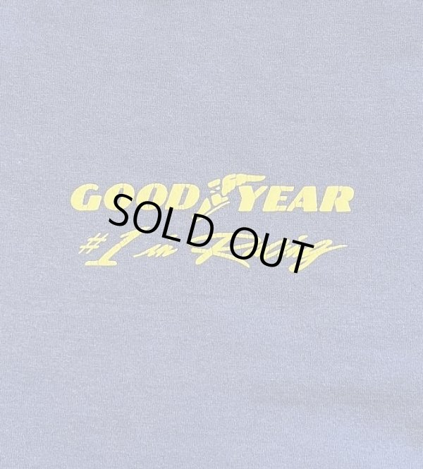 画像3: 90'S GOOD YEAR シングルステッチ 両面プリント 半袖 Tシャツ フェードネイビー カナダ製 (VINTAGE)