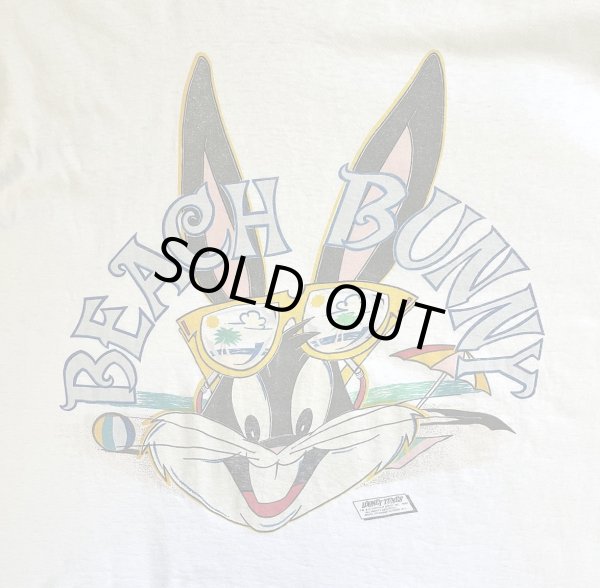 画像3: 80'S LOONEY TUNES "BUGS BUNNY" シングルステッチ 半袖 Tシャツ ホワイト USA製 (VINTAGE)