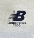 画像3: 90'S JUST FOR FEET "NEW BALANCE 1600" シングルステッチ 両面＆袖プリント 半袖 Tシャツ ホワイト USA製 (VINTAGE)