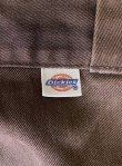 画像2: 80'S DICKIES 874 チビタグ ワークパンツ フェードブラウン W38L31 42TALONジップ USA製 (VINTAGE)