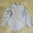 画像1: 70'S BROOKS BROTHERS "MAKERS" 6ボタン オックスフォード BDシャツ ブルー USA製 (VINTAGE)
