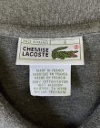 画像2: 80'S CHEMISE LACOSTE 長袖 ポロシャツ ダークグレーヘザー フランス製 (VINTAGE)