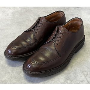 画像: ALDEN "CAPE COD COLLECTION" 7118S Uチップ レザーシューズ ブラウン USA製 (USED)