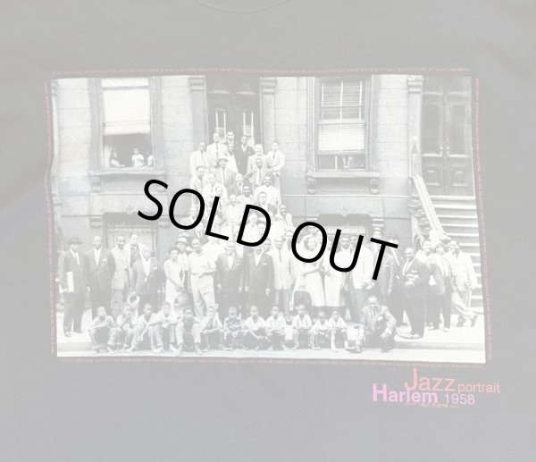 画像3: 90'S ART KANE "HARLEM 1958" FOTOFOLIO シングルステッチ 半袖 Tシャツ ブラック (DEADSTOCK)