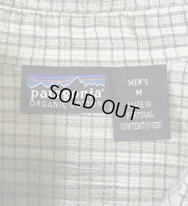 画像2: 03'S PATAGONIA オーガニックコットン 半袖 ACシャツ チェック柄 ポルトガル製 (VINTAGE)