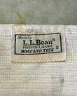 画像2: 80'S LL Bean 2色タグ キャンバス トートバッグ レッド/オフホワイト USA製 (VINTAGE)