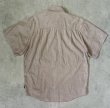 画像4: 90'S PATAGONIA  スナップボタン 半袖 シャンブレーシャツ ライトブラウン 香港製 (VINTAGE)