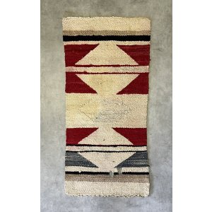画像: オールド ナバホ ウールラグ 79cm x 40cm (VINTAGE)