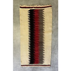 画像: オールド ナバホ ウールラグ 96cm x 51cm (VINTAGE)