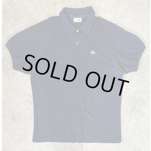 画像: 80'S CHEMISE LACOSTE ポロシャツ ネイビー フランス製 (VINTAGE)
