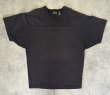 画像1: 90'S J.CREW 旧タグ 半袖 フットボール Tシャツ ブラック (VINTAGE)