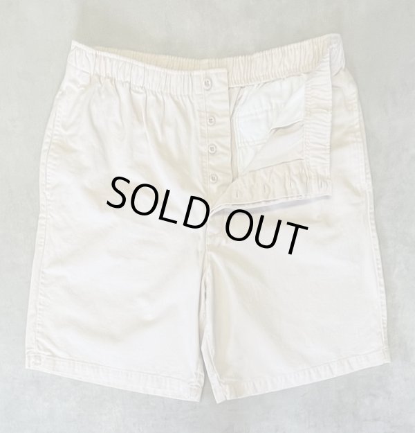 画像3: 90'S J.CREW 旧タグ チノショーツ ベージュ USA製 (VINTAGE)