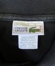 画像2: 80'S CHEMISE LACOSTE ポロシャツ ブラック フランス製 (VINTAGE)