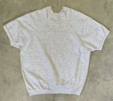 画像: 90'S ULTRA FLEECE 220 by TULTEX ラグランスリーブ 半袖 スウェットシャツ ヘザーグレー (VINTAGE)