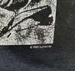 画像4: 90'S CAFFEINE シングルステッチ 半袖 Tシャツ ブラック USA製 (VINTAGE)