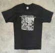 画像1: 90'S CAFFEINE シングルステッチ 半袖 Tシャツ ブラック USA製 (VINTAGE)