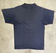 画像4: 90'S BAR LE CHAMO シングルステッチ 半袖 Tシャツ フェードネイビー (VINTAGE)