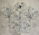 画像: 90'S PATAGONIA "PATALOHA" コットン 半袖 アロハシャツ 総柄 ポルトガル製 (VINTAGE)