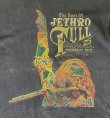 画像3: 90'S JETHRO TULL "25th ANNIVERSARY TOUR" 両面プリント シングルステッチ 半袖 Tシャツ フェードブラック (VINTAGE)
