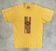 画像1: 90'S HARLEM WEEK 15th ANNIVERSARY シングルステッチ 両面プリント 半袖 Tシャツ イエロー USA製 (VINTAGE)