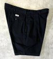 画像4: 90'S RALPH LAUREN "TYLER SHORT" ツープリーツ チノショーツ ブラック (VINTAGE)