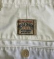 画像6: 90'S RALPH LAUREN "ボックスロゴ" ツープリーツ チノショーツ ホワイト (VINTAGE)