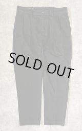 画像: 90'S RALPH LAUREN "ETHAN PANT" ツープリーツ チノパンツ ブラック (VINTAGE)