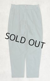 画像: 90'S RALPH LAUREN "ボックスロゴ" ツープリーツ チノパンツ ダークグリーン USA製 (VINTAGE)