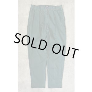 画像: 90'S RALPH LAUREN "ボックスロゴ" ツープリーツ チノパンツ ダークグリーン USA製 (VINTAGE)