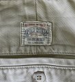 画像4: 90'S RALPH LAUREN "ボックスロゴ" ツープリーツ チノパンツ ライトベージュ (VINTAGE)