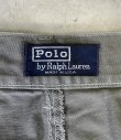 画像2: 90'S RALPH LAUREN "ボックスロゴ" ツープリーツ チノパンツ カーキ USA製 (VINTAGE)