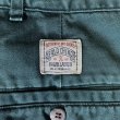 画像4: 90'S RALPH LAUREN "ボックスロゴ" ツープリーツ チノパンツ ダークグリーン USA製 (VINTAGE)