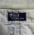 画像2: 90'S RALPH LAUREN "ボックスロゴ" ツープリーツ チノパンツ ベージュ USA製 (VINTAGE)