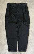 画像1: 90'S RALPH LAUREN "HAMMOND PANT" ツープリーツ チノパンツ ブラック (VINTAGE)