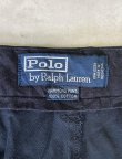 画像2: 90'S RALPH LAUREN "HAMMOND PANT" ツープリーツ チノパンツ ブラック (VINTAGE)
